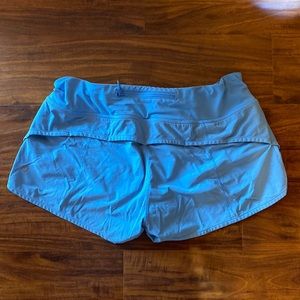 Blue lululemon shorts